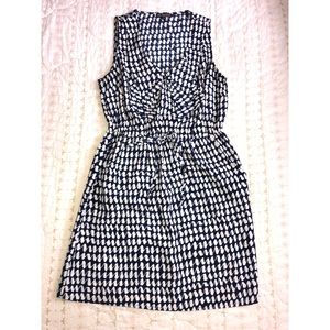Bow front dress